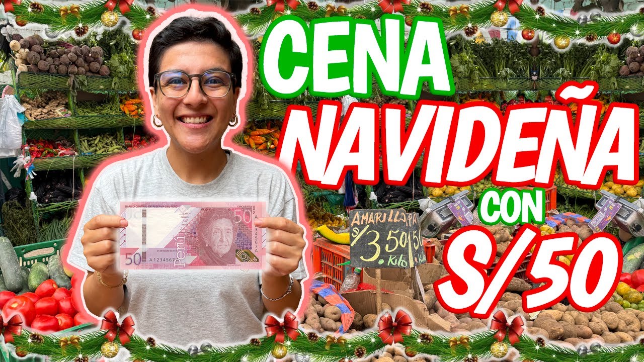 CENA NAVIDEÑA CON S/50 SOLES - Ariana Bolo Arce
