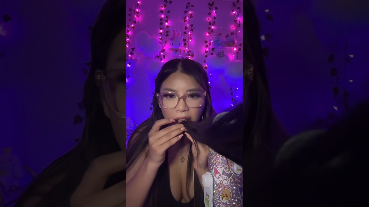 Weird Girl In The Back Of The Class Plays With Your Hair #shorts #asmr
