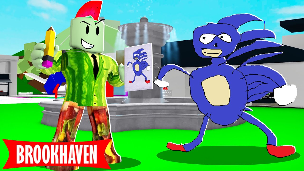 Tekeningen Komen Tot Leven In Brookhaven RP!🏡