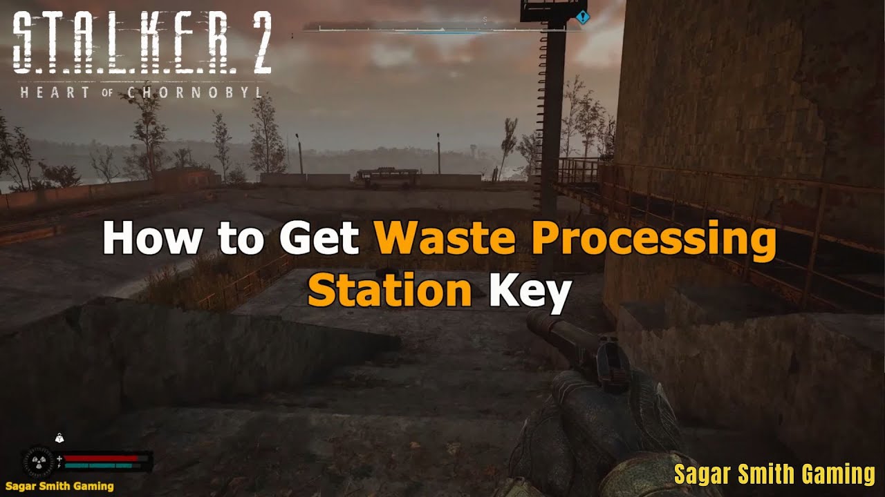 STALKER 2 Waste Processing Station: Take the Key from North of the WPS Roof | Hot on the Trail