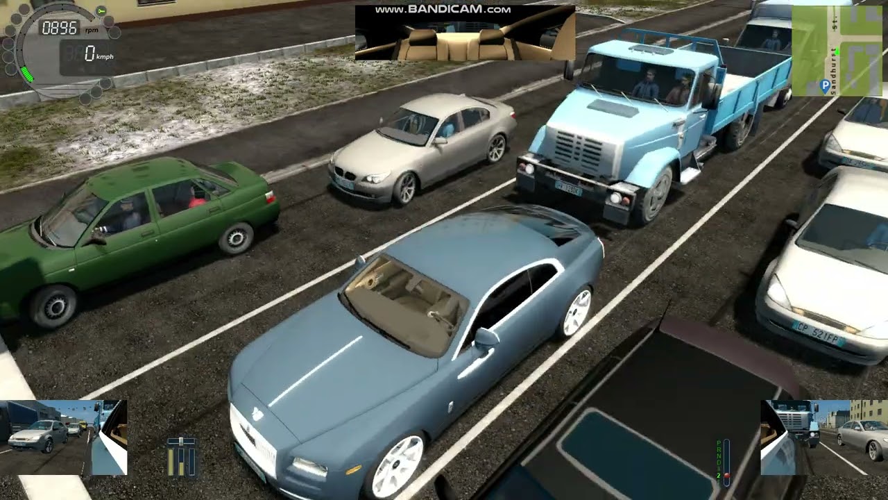 İlk araba videosu CİTY CAR DRİVİNG