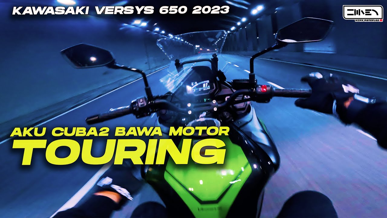 HAMPIR !...AKU HAMPIR TERACUN DENGAN SEGMEN TOURING ! | Kawasaki Versys 650 2023 Malaysia [4K]
