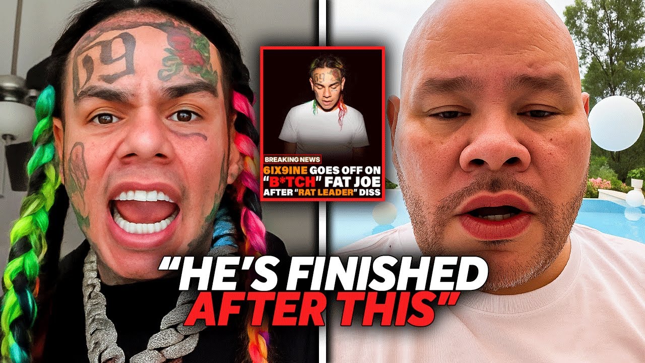 Толстый Джо был пойман за безумными разговорами о 6ix9ine