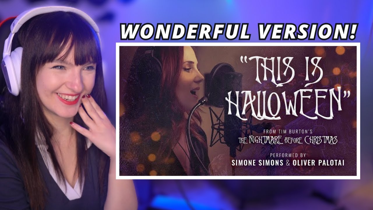 This is Halloween Cover by Oliver Palotai & Simone Simons | First Time Reaction