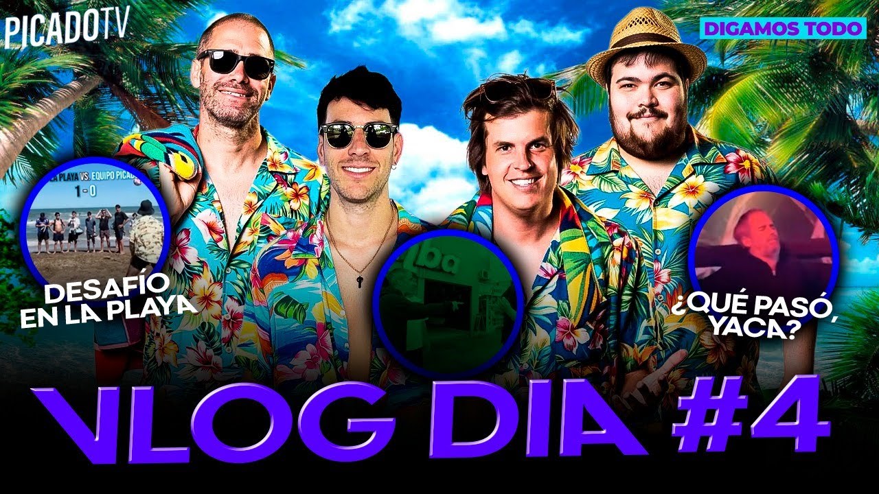 🏖️⚽️VLOG DIAS 4 Y 5 ! YACA SOLVEIRA LA PASA MAL  EN EL SAMBA, PLAYA CON LOS HINCHAS ! PICADO TV