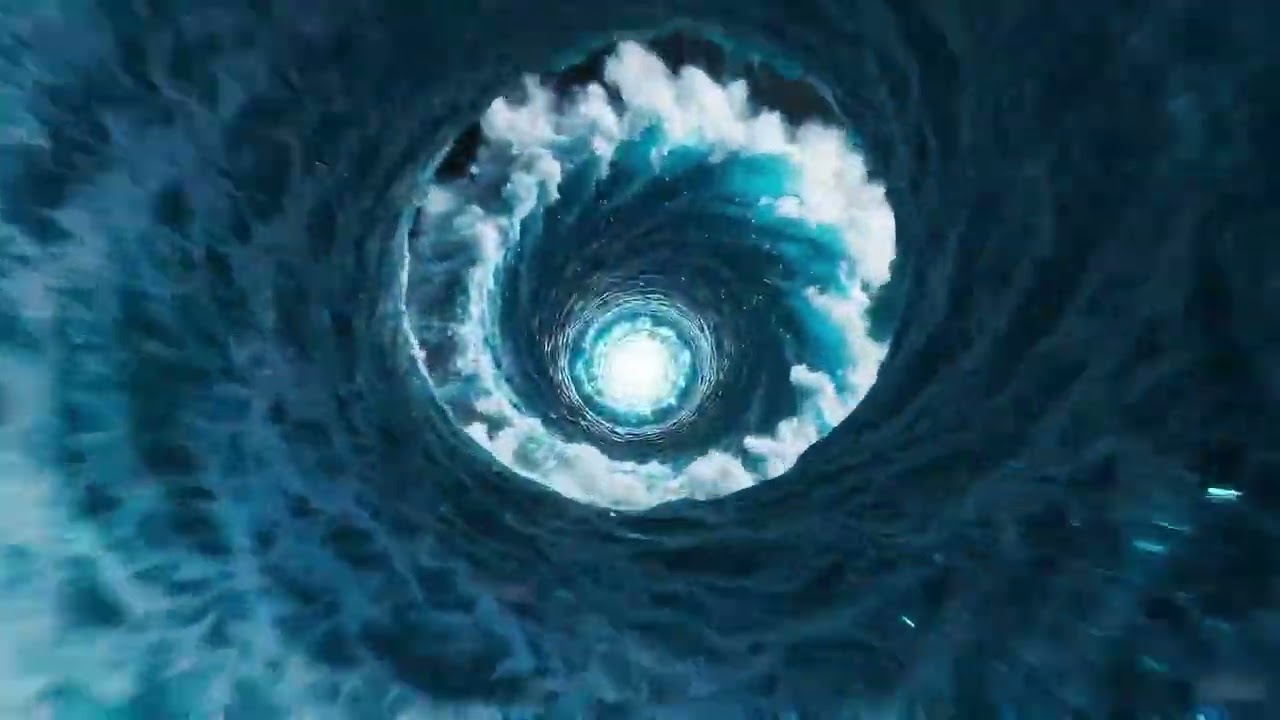 🌊🌀 Spiral Ocean Waves — Electronic Ambience