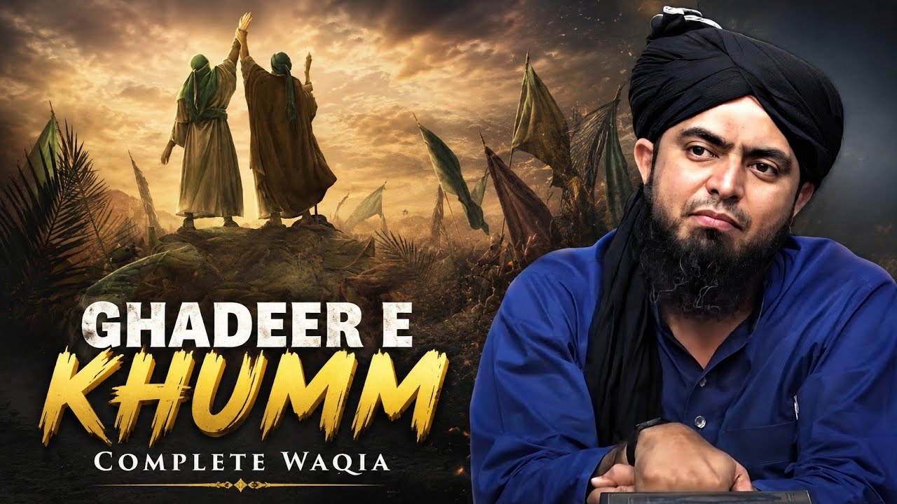 Ghadeer e Khumm ka Complete Waqia - Engineer Muhammad Ali Mirza