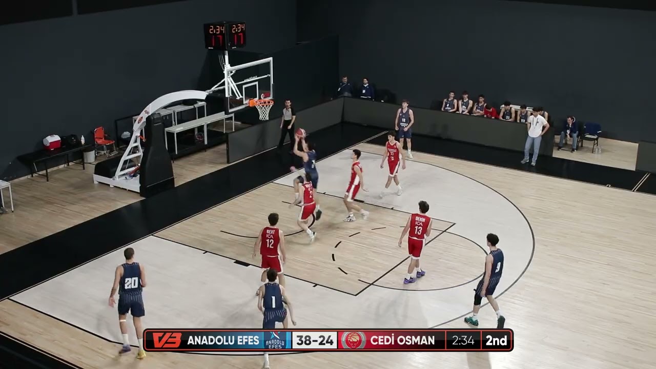 Anadolu Efes Highlights vs Cedi Osman Basket | TBF U18 | 08.02.2026