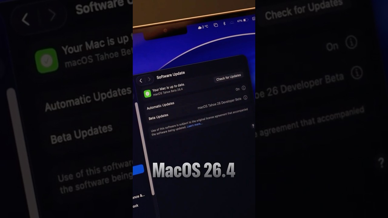 MacOS 26.4 Beta Just Added This iPhone Battery Feature to MacBook 🔋 🔥