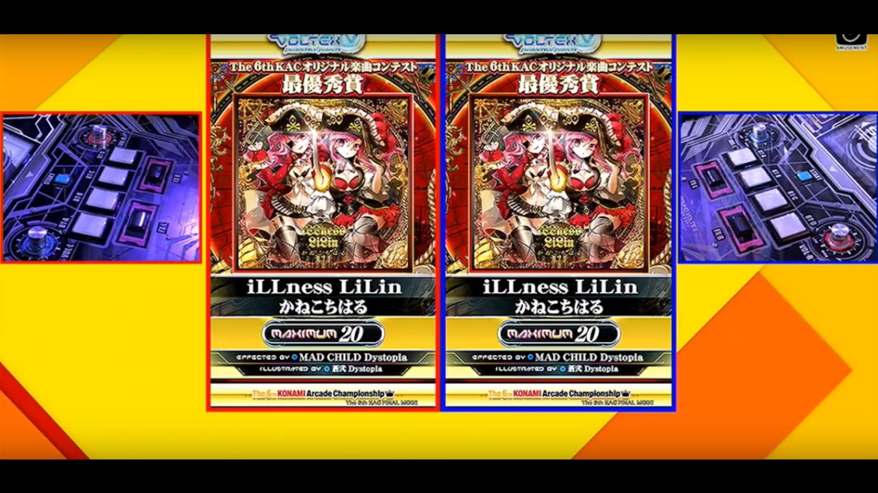 [KAC 6th] SDVX最優秀賞楽曲 iLLness LiLin＆HE4VEN ～天国へようこそ～