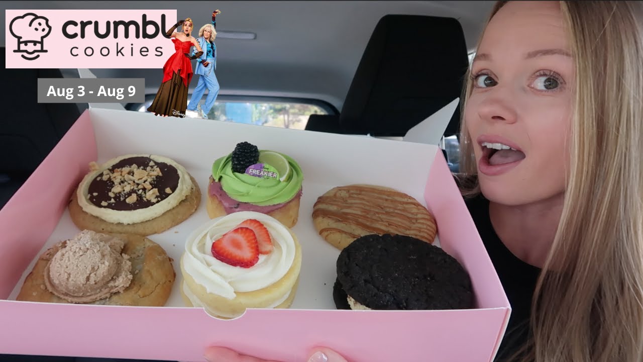NEW CRUMBL COOKIES Flavors this week Freakier Friday Key Lime Blackberry Cake, Chocolate Covered