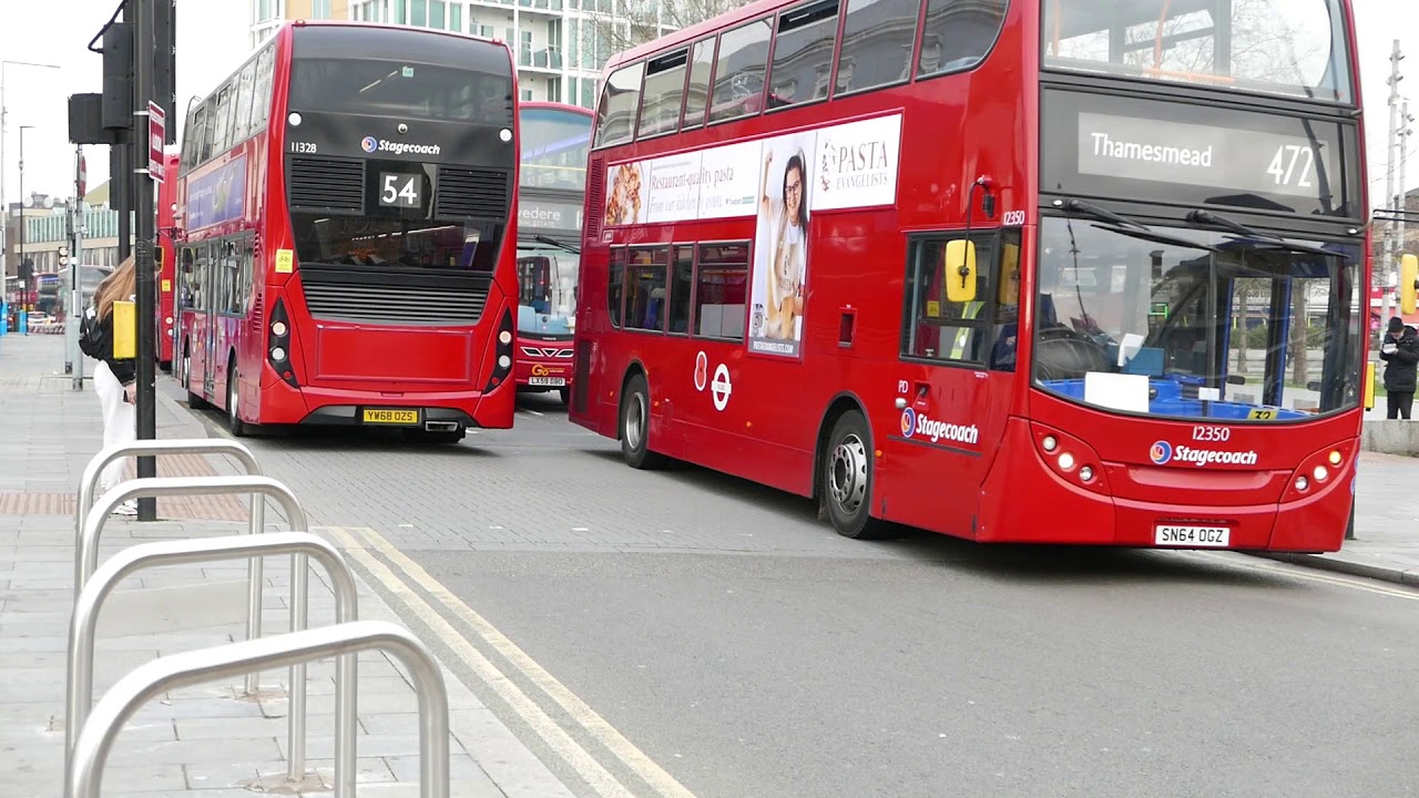 London Buses in action at Woolwich 27th November 2020