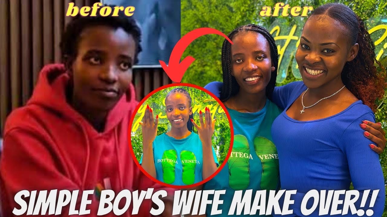 NEW LOOK!! STEVO SIMPLE BOY’S PREGNANT WIFE MAKEOVER