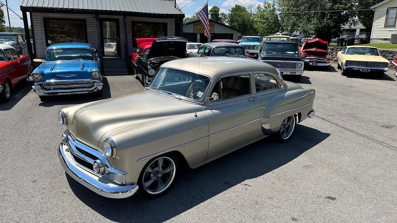 Test Drive 1953 Chevrolet 2 Door Post SOLD $24,900 Maple Motors #2279