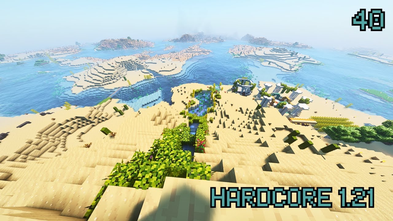 Epic Building in Minecraft 1.21 Hardcore + Checkout: Cashier Simulator