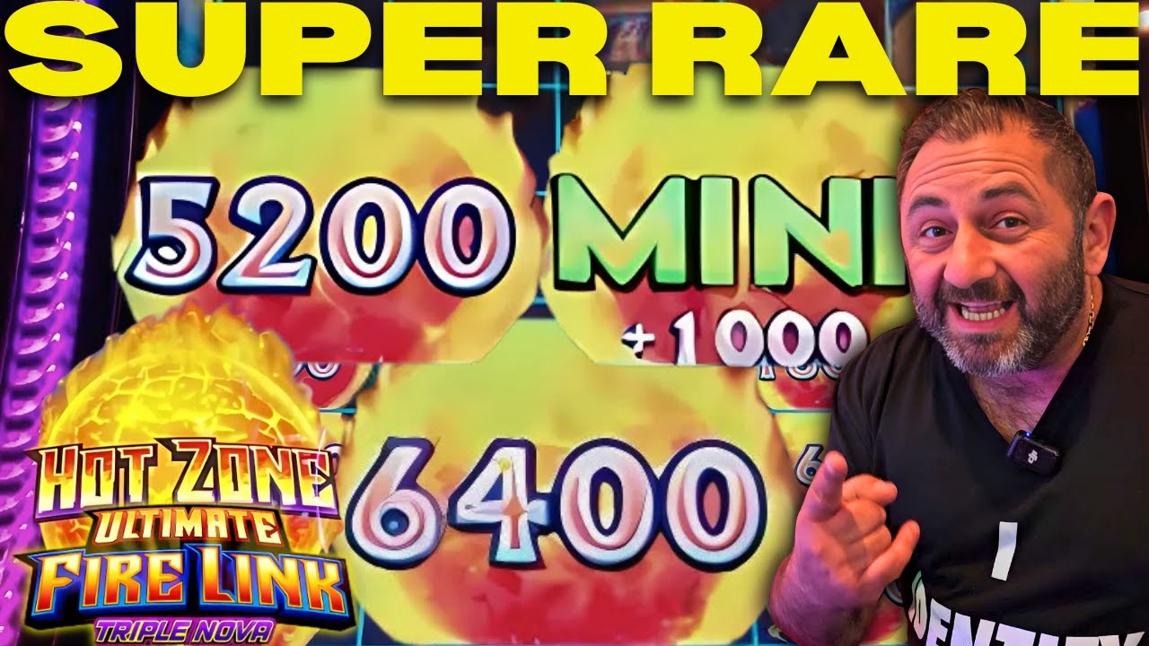 OMG SUPER RARE FULL SCREEN FOR THE MASSIVE JACKPOT!  ULTIMATE FIRE LINK HOT ZONE THAT CHANGED IT ALL