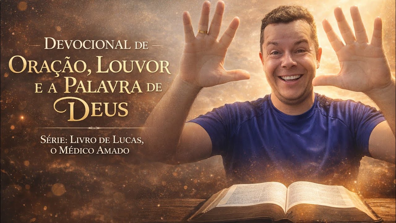 Devocional de Oração, Louvor e a Palavra  Deus! Série: É lindo ver o agir de Deus na História.