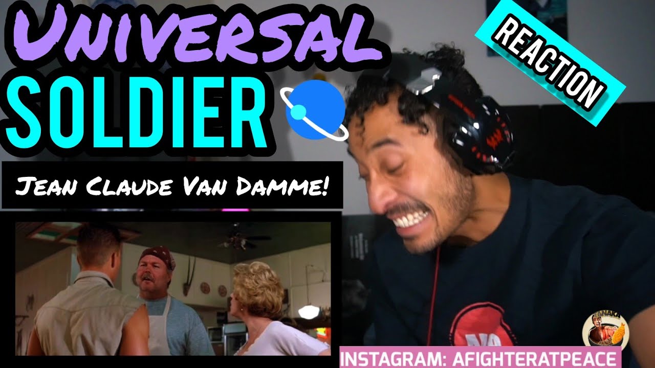 Jean Claude Van Damme in Universal Soldier REACTION! Serving HEADKICKS in the Diner