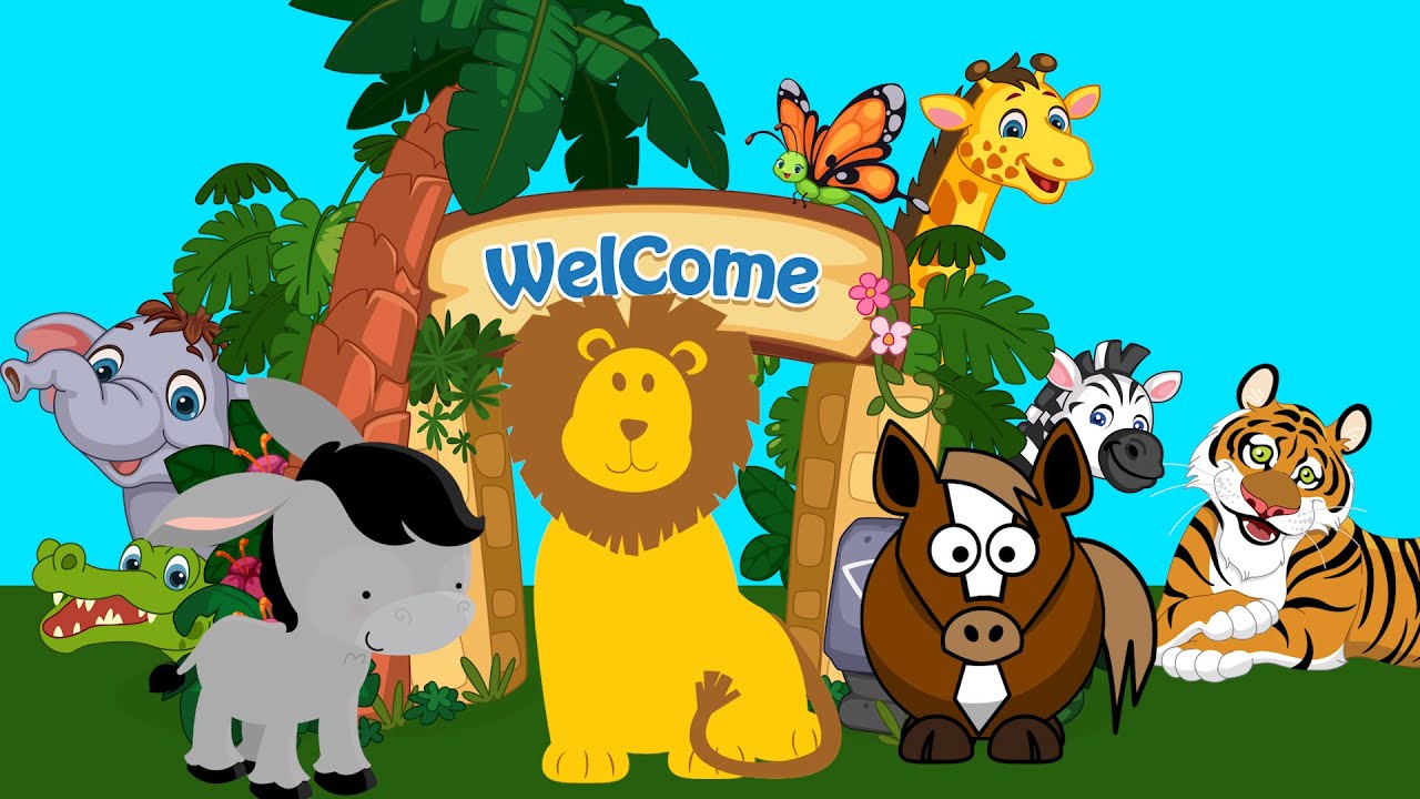 Lets Go To The Zoo and Farm | Kids Learning Videos | LittleKidsTV