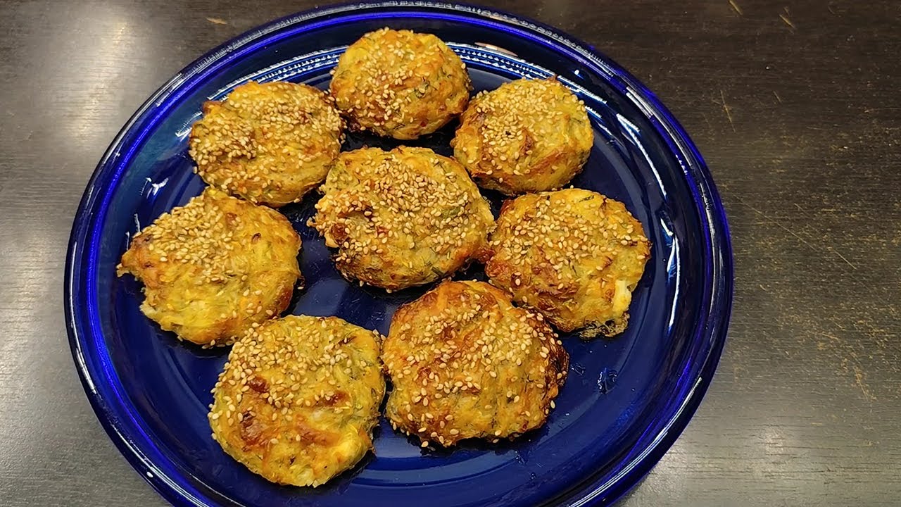 Zucchini burgers       Κολοκυθοκεφτέδες