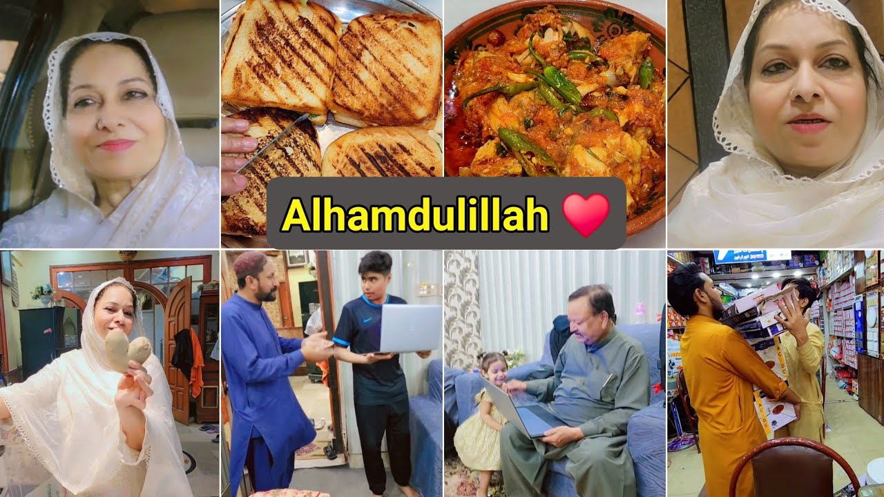 Ramzan Ke Mahine Mai Naye Ghar Ka Yeh Kaam Bhi Karlia🥰 Iftar To Dinner - Cooking with Shabana 