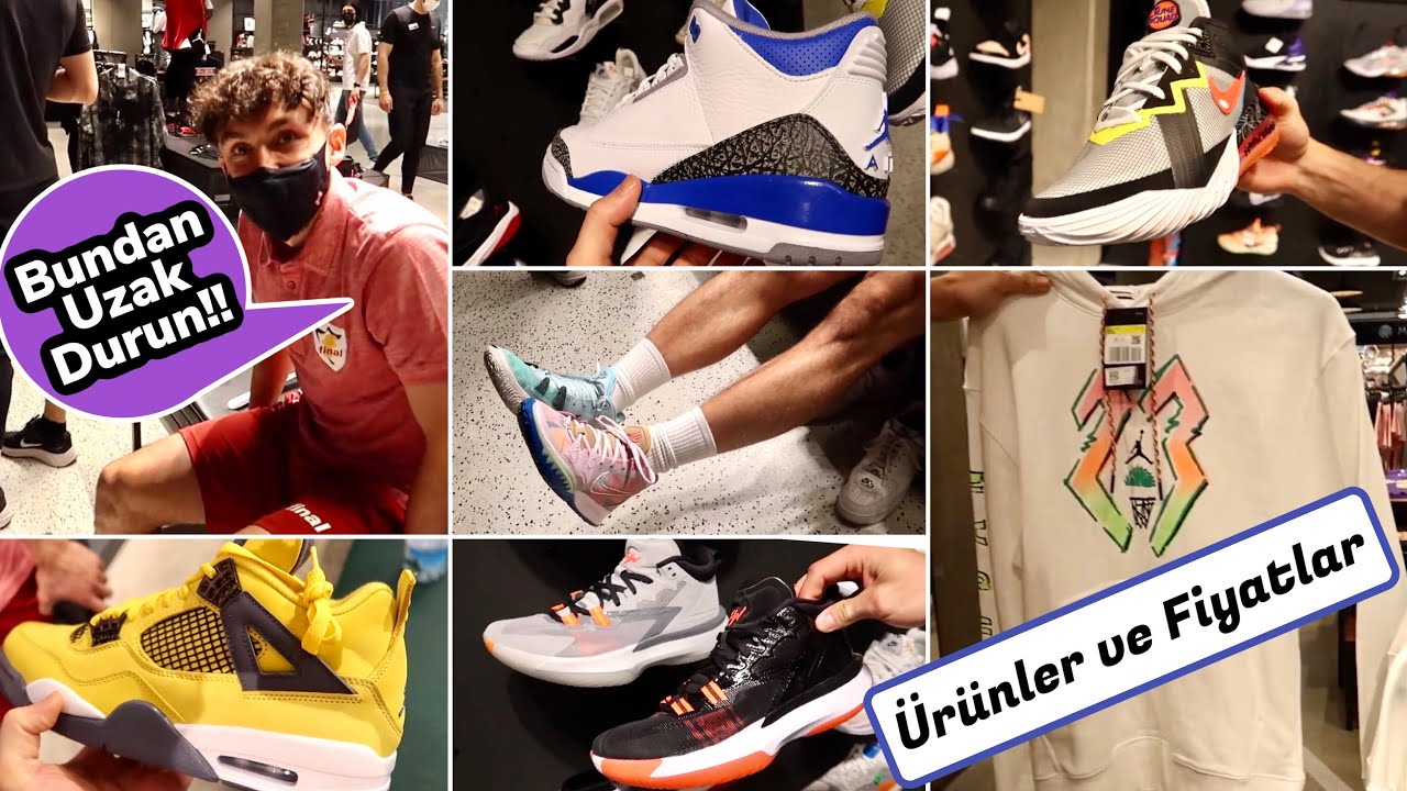 PROFESYONEL BASKETBOLCU İLE AYAKKABI ALIŞVERİŞİ ! FİYATLAR NASIL ? HANGİ TERCİHLER VAR ?