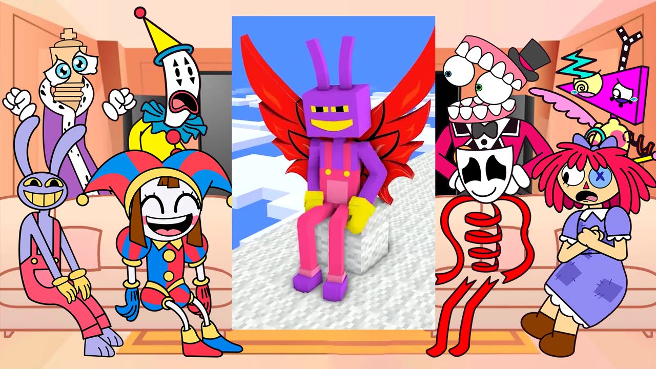 The Amazing Digital Circus React To TADC Ep2 Candy Carrier Chaos/Themselves/Memes/TikToks 🎪