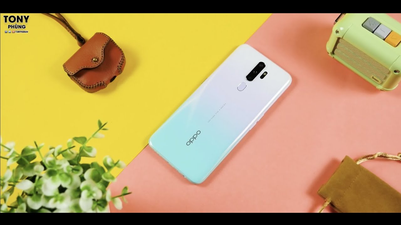 Oppo A9 2020 Trắng Ngọc Thạch - Đẹp lạ