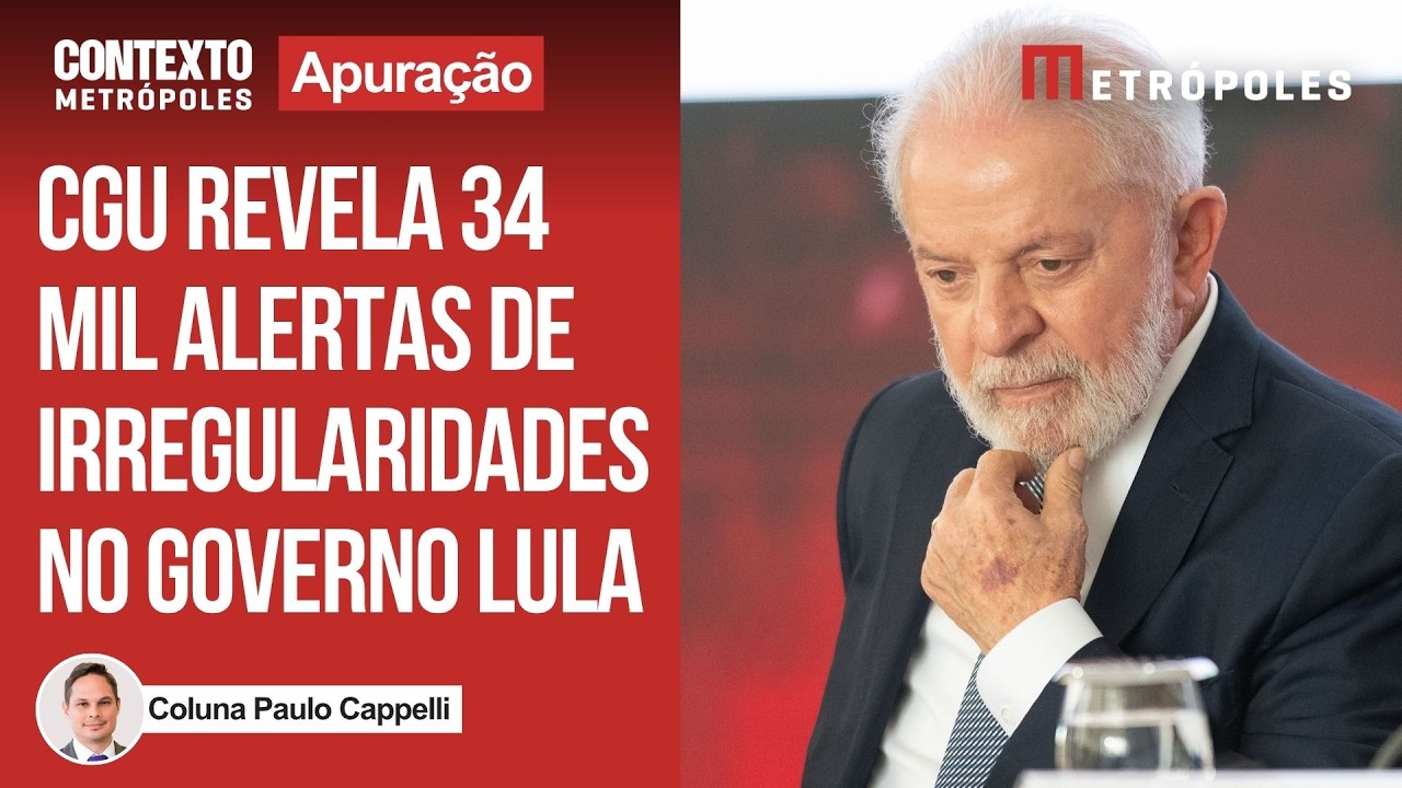 Governo Lula sob alerta: CGU aponta milhares de suspeitas em contratos p&uacute;blicos