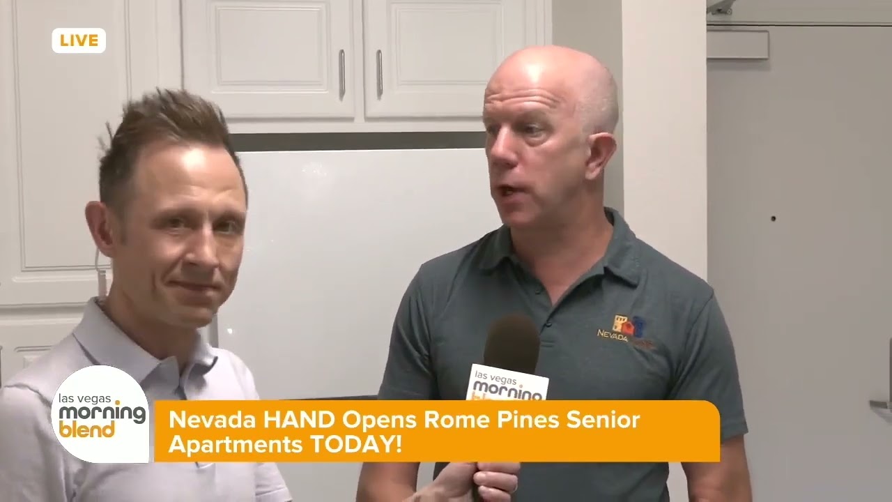 Nevada HAND's Rome Pines Senior Unit Tour on Morning Blend