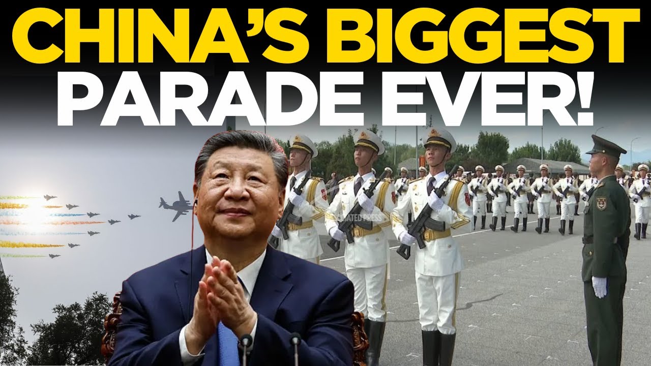 China Victory Day Parade 2025 LIVE | PLA’s Biggest Military Power Show with Advanced Weapons