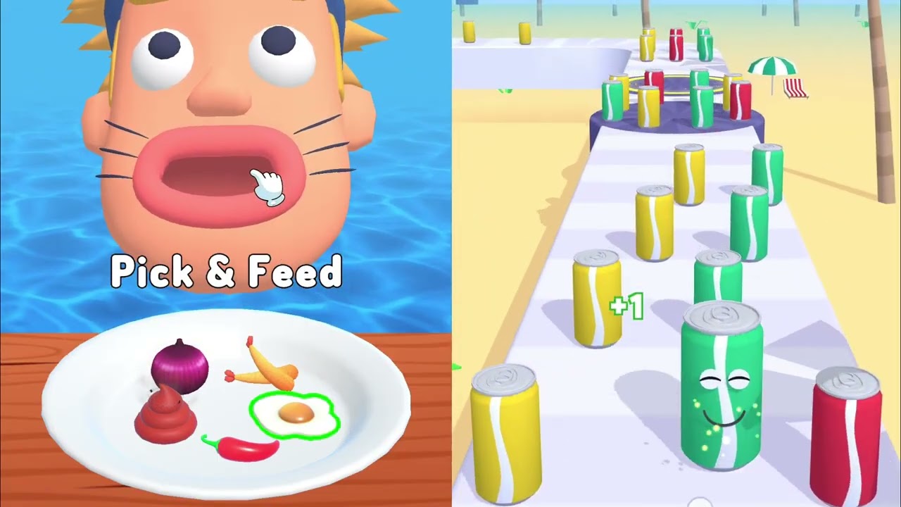 Juice Run Vs Burger Master - Satisfying Gameplay Walkthrough - All Level Max Tiktok