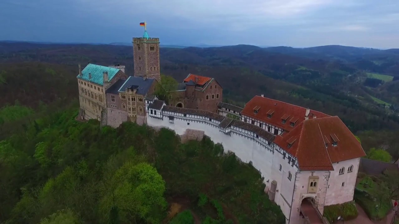 Epic Drone Shots ( Kassel, Wartburg)