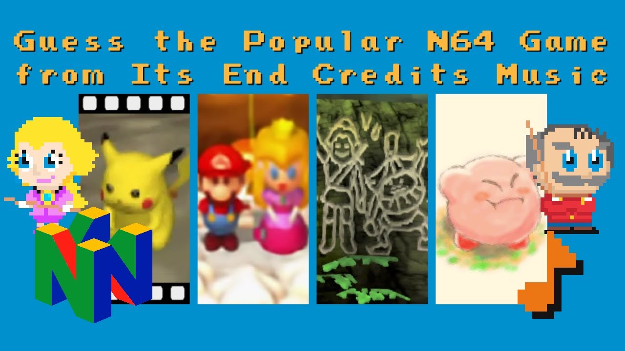 Guess the Popular N64 Game from Its End Credits Music