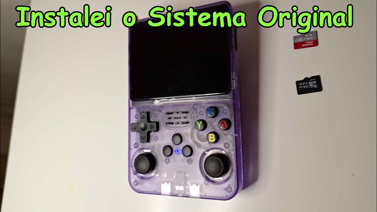 R36s o Cartão Corrompeu tive que Reinstalar o Sistema ARKOS (Instalei o Original de Fabrica)