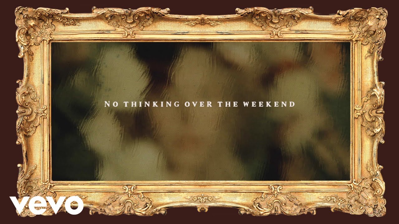 Carly Rae Jepsen - No Thinking Over The Weekend (Official Lyric Video)