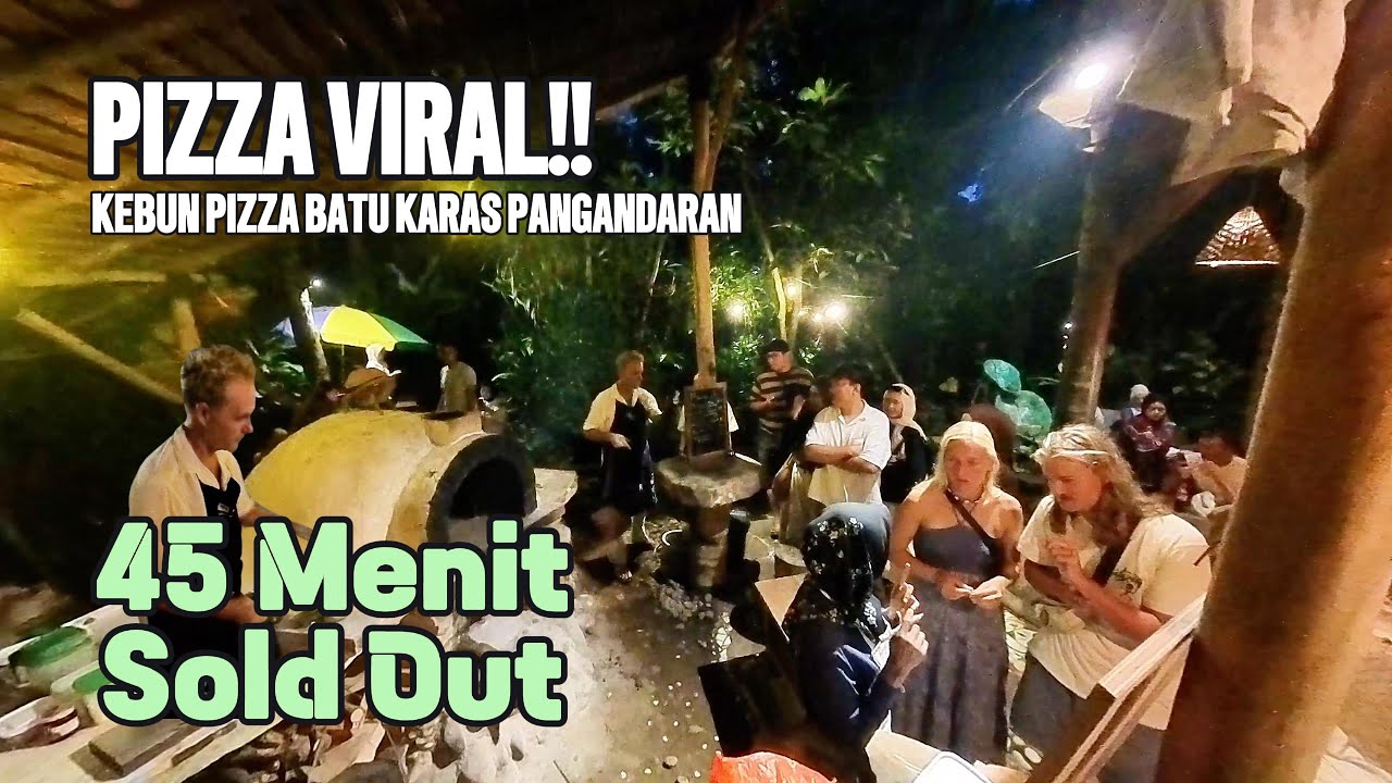 VIRAL‼️Kebun Pizza Batu Karas Pangandaran | Sold Out Dalam 45 Menit