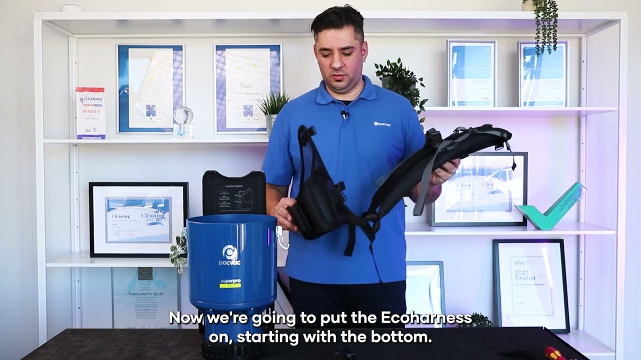How to upgrade your Pacvac backpack vacuum cleaner with the Ecoharness
