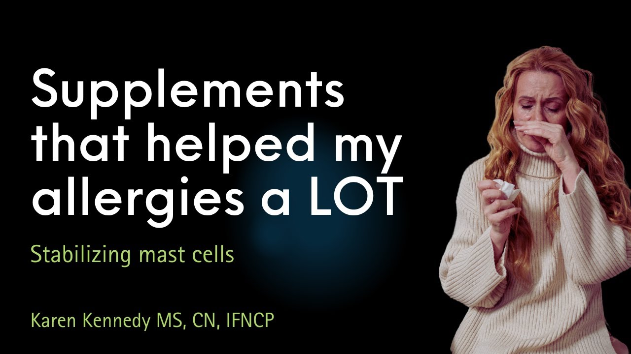 ➡️How Vitamin C, Quercetin & Probiotics Reduces My Allergies & Psoriasis