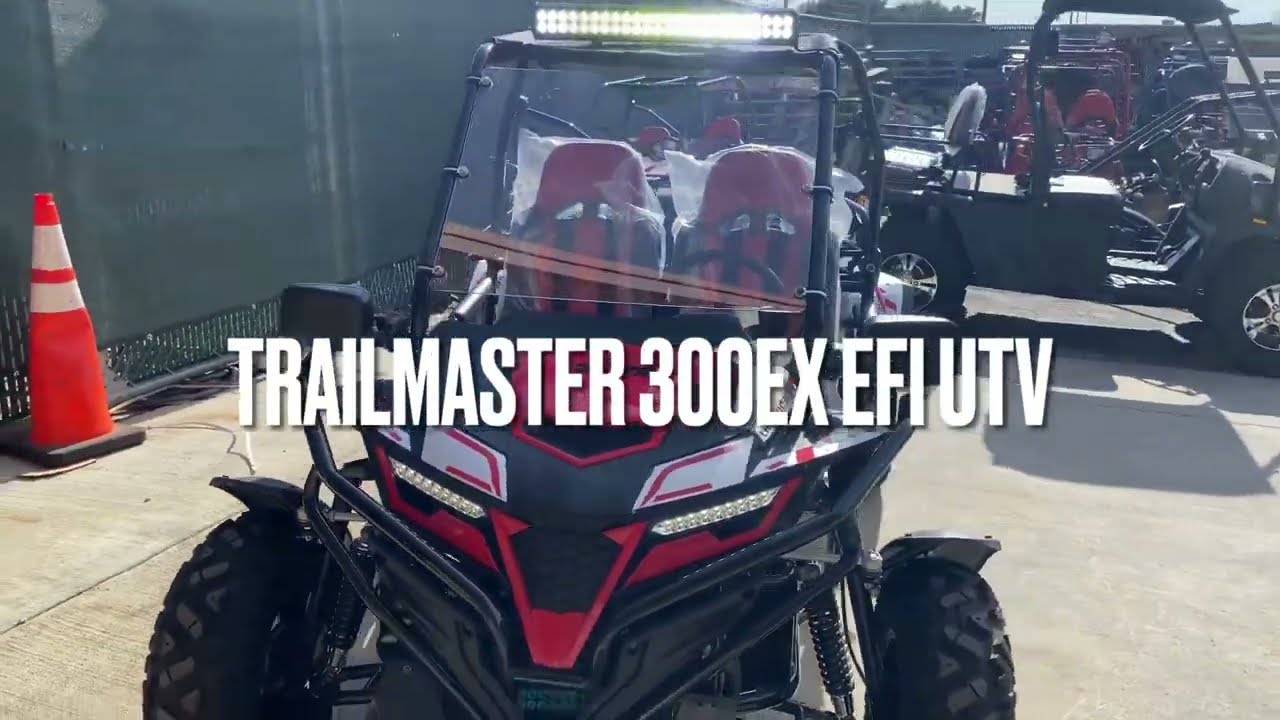 New TrailMaster Cheetah 300EX Go Kart Deluxe 2023 Model