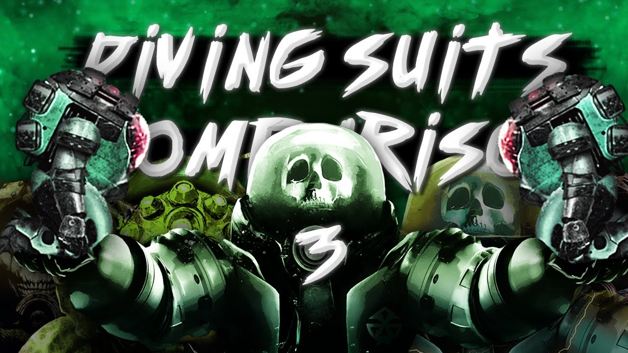 Diving suits Comparison 3 | Barotrauma