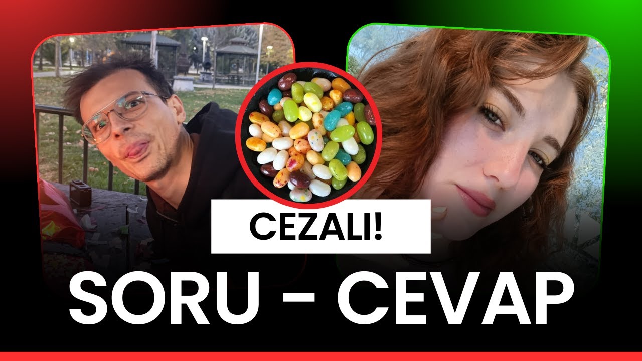 10 Soru - 10 Şeker / Cezalı Soru Cevap!