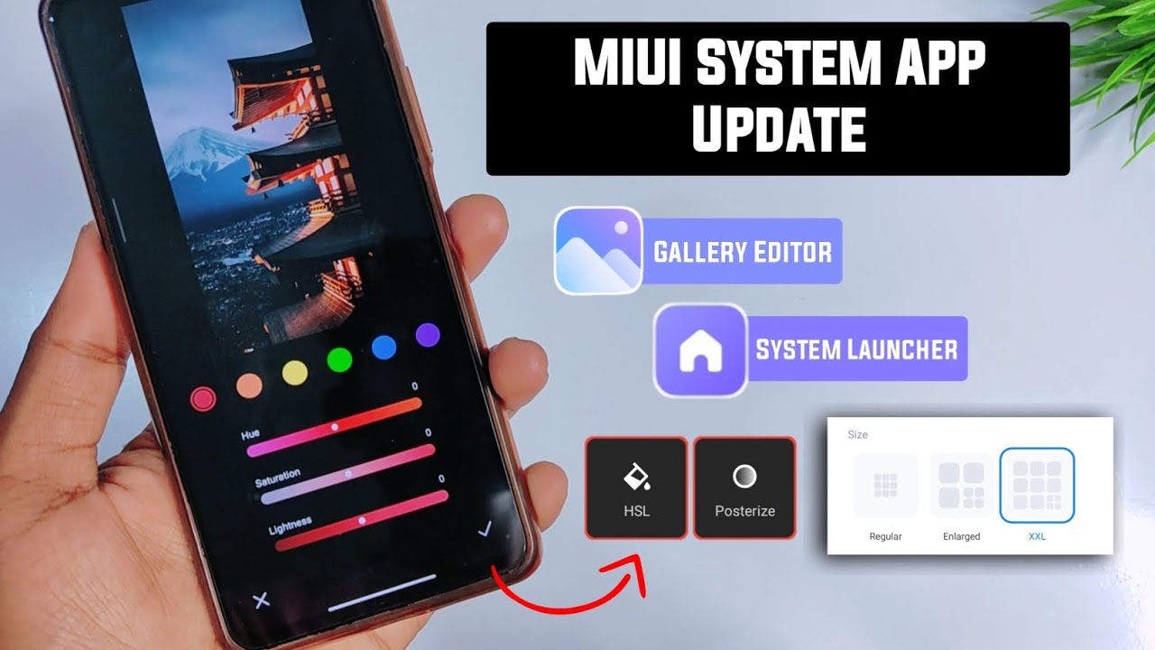 MIUI System Launcher And Gallery Editor New Update With New Features 😍