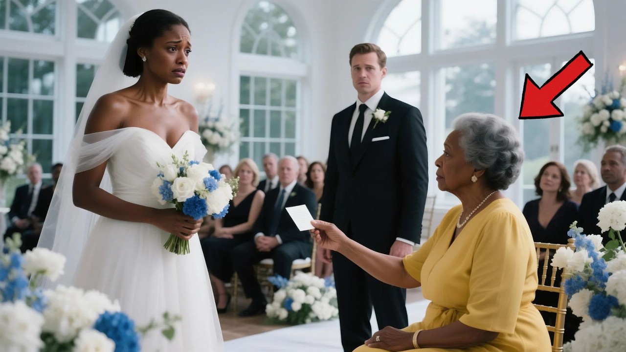 During Her Wedding Ceremony, My Daughter Pulled A Note From Her Bouquet And Handed It To Me   Mum