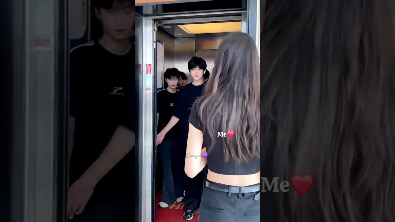 POV:You Entered the Elevator in South Korea💜|BTS🙈🙀😘|#shorts #youtubeshorts#views#viral #1million#bts