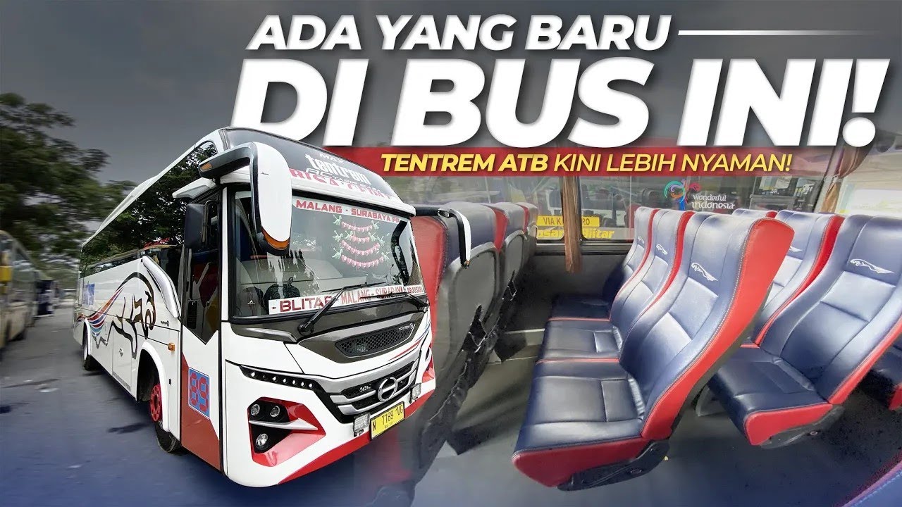 JANGAN REMEHKAN BUS SATU INI, DIJAMIN KETAGIHAN !! Trip Bus Tentrem 