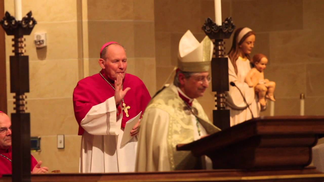 Prayer service for Bishop Matano