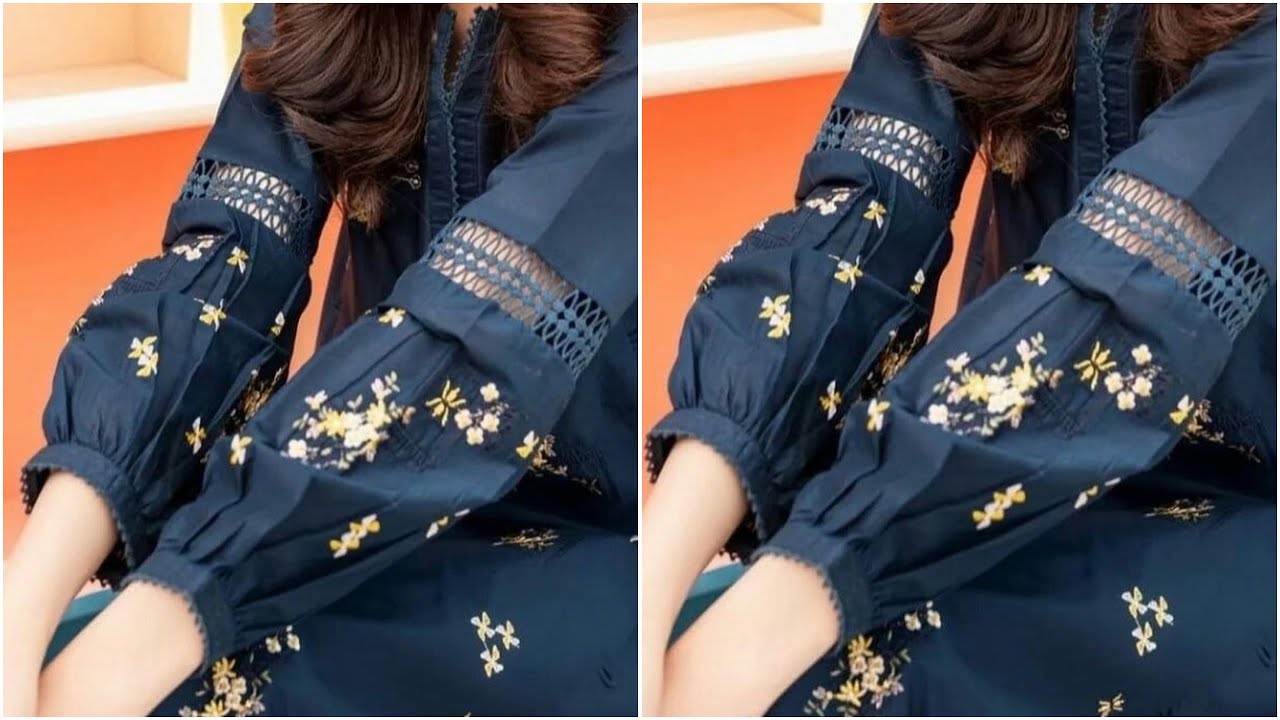 How to make decent and trendy sleeves #puffysleeves