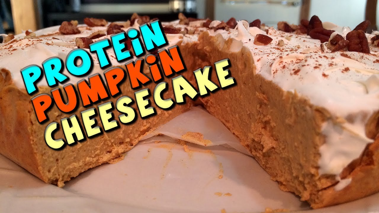 Protein Pumpkin Cheesecake | Low Carb Dessert
