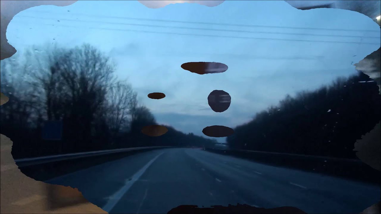 Devon To Essex, Service Station Stop and Drive on M4, UK, Feb 2016